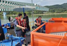 대전시, 대청호 녹조와의 사투! 수돗물 안전 지킨다