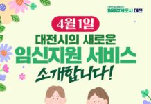 대전시, 저출생 극복 임신지원사업 추진