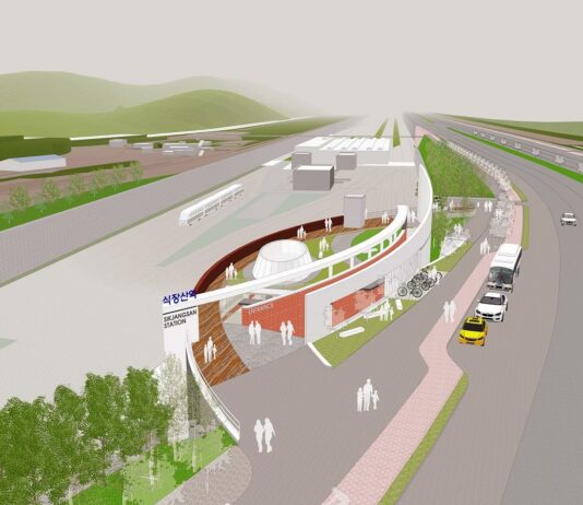 도시철도 1호선 식장산역 설계 공모작 확정