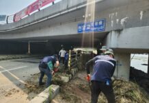 대전시 환경국 전 직원, 3대 하천 피해 복구에 구슬땀