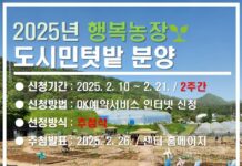 도시민 텃밭에서 자연과 함께 힐링하세요