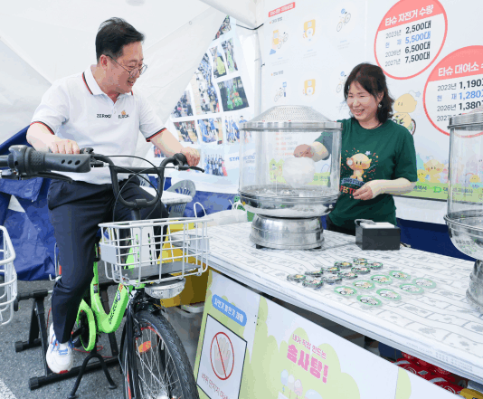 “타슈타고 달콤한 솜사탕 만들어요”