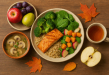 가을철 건강 식단, 면역력과 활력을 높이는 제철 식단 관리법